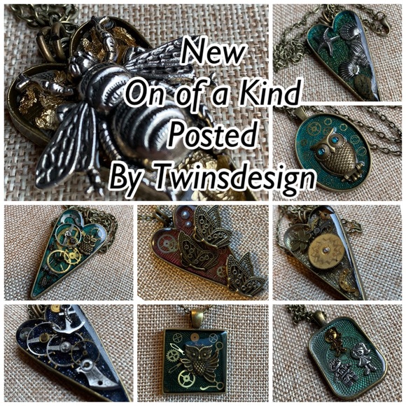 Upcycle recycle  Handmade Jewelry By Twinsdesign listed now! - Picture 2 of 4